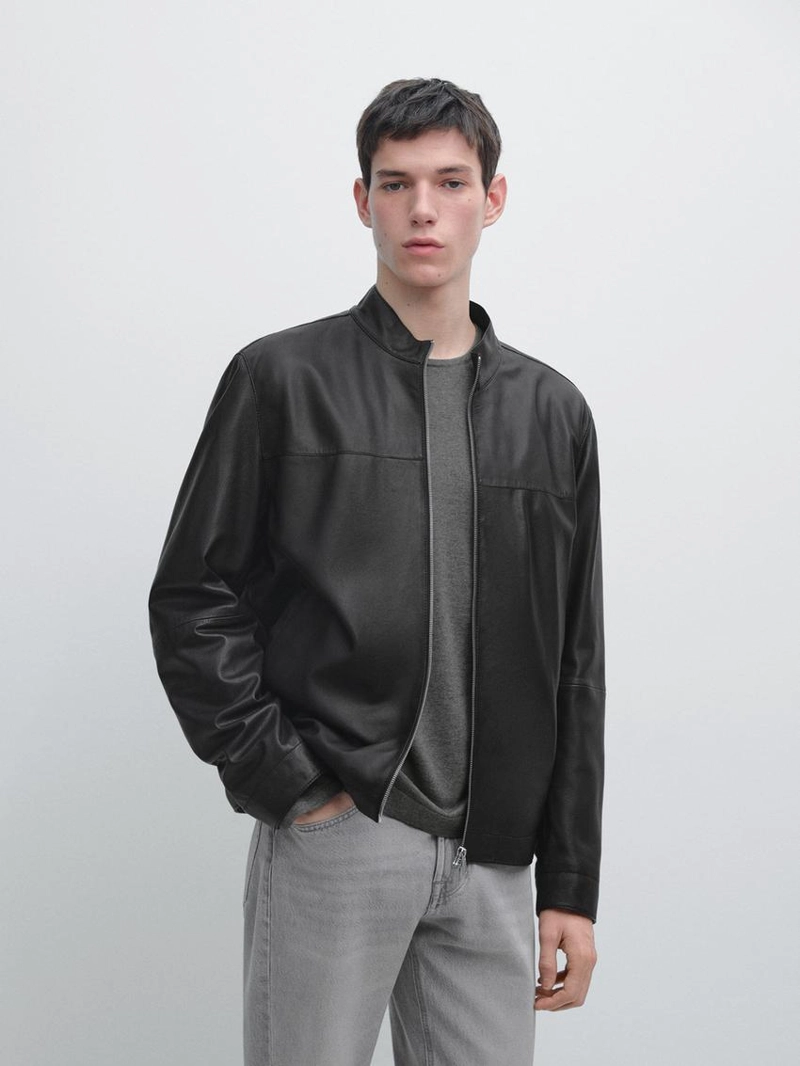 Куртка из овечьей кожи наппа