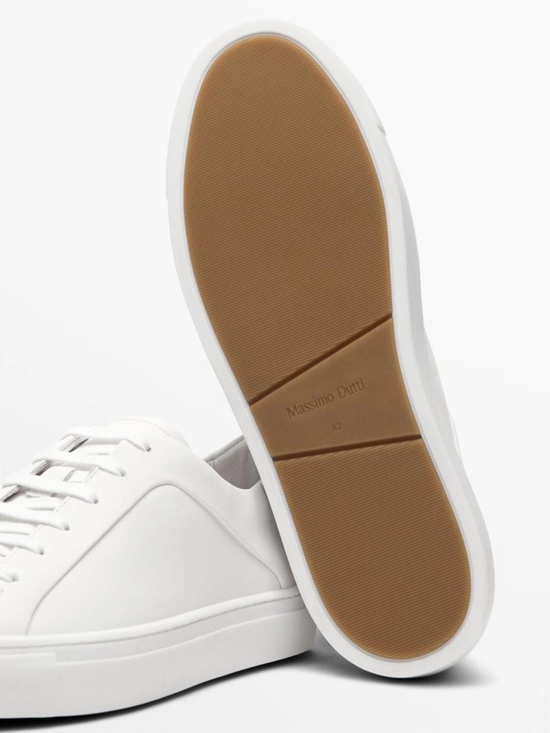 Кроссовки из разделанной замши