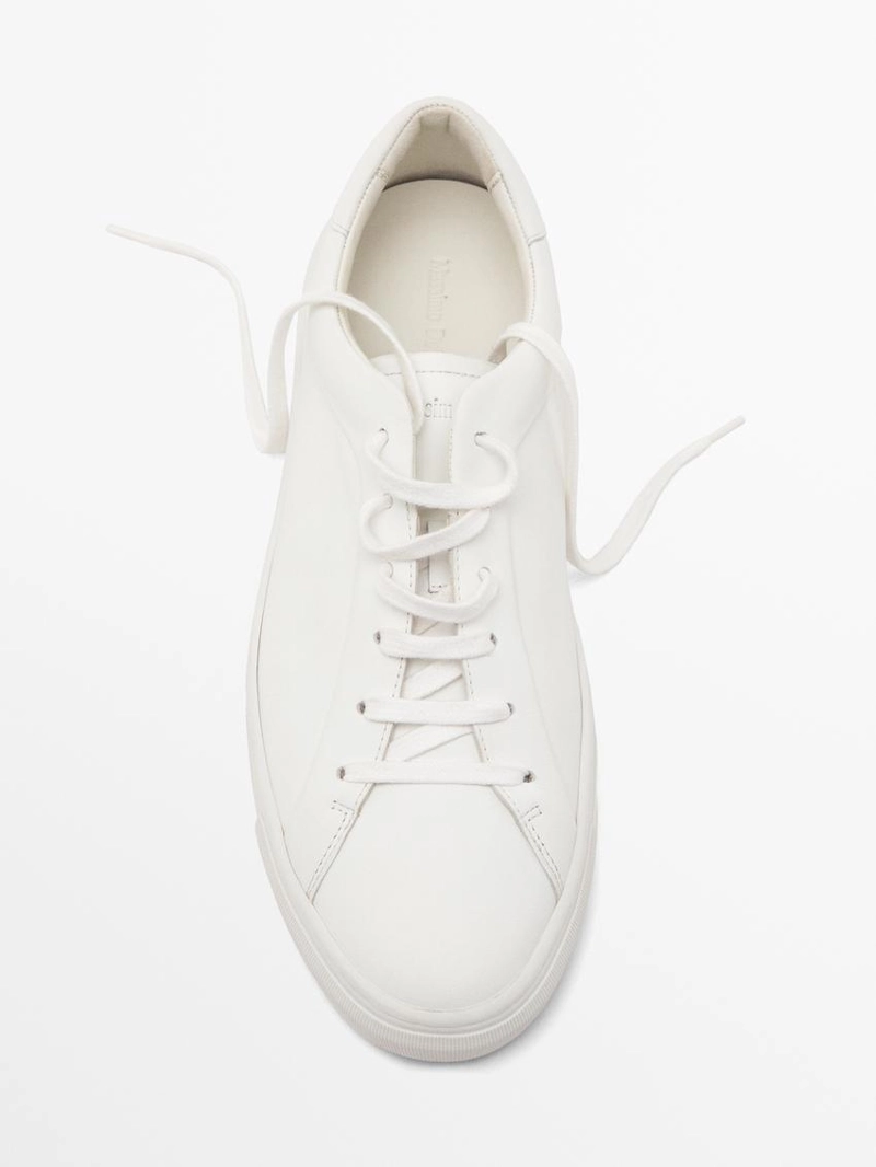 Кроссовки из разделанной замши