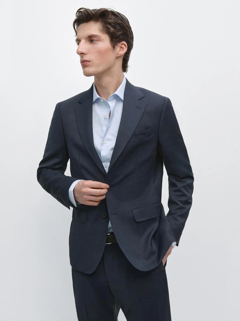 Пиджак из прохладной шерсти для костюма
