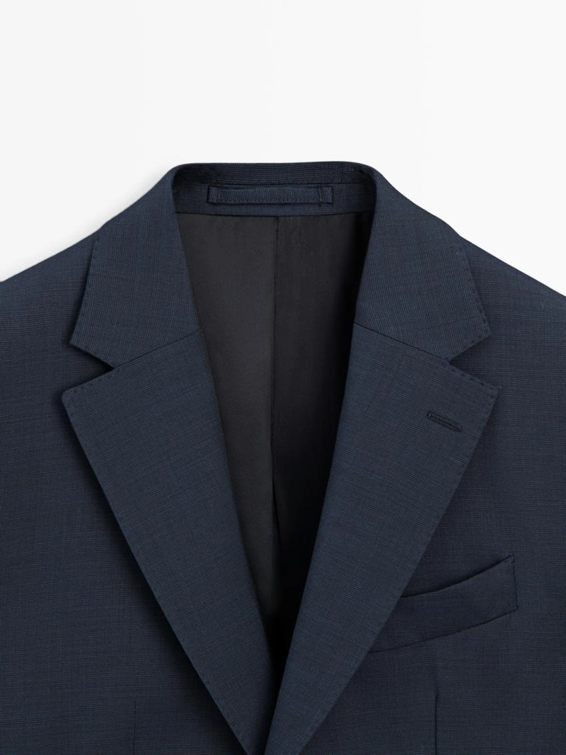 Пиджак из прохладной шерсти для костюма