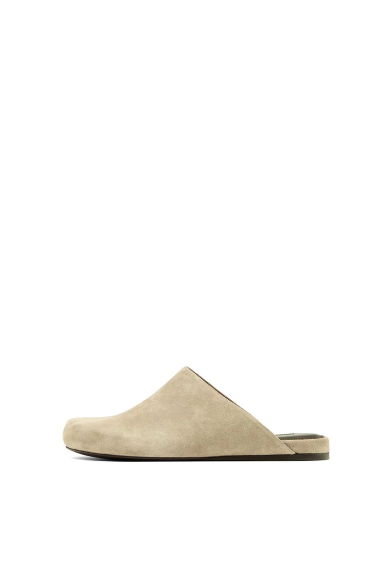 Сабо из замши