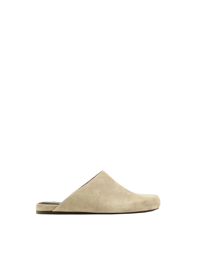 Сабо из замши