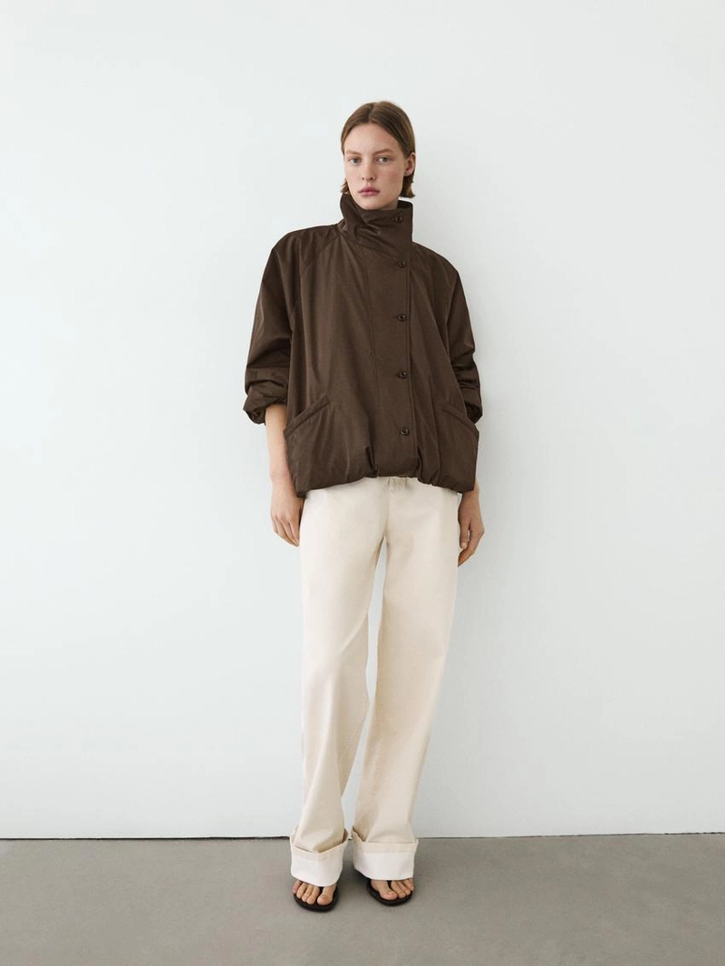 Куртка-пуховик с карманами