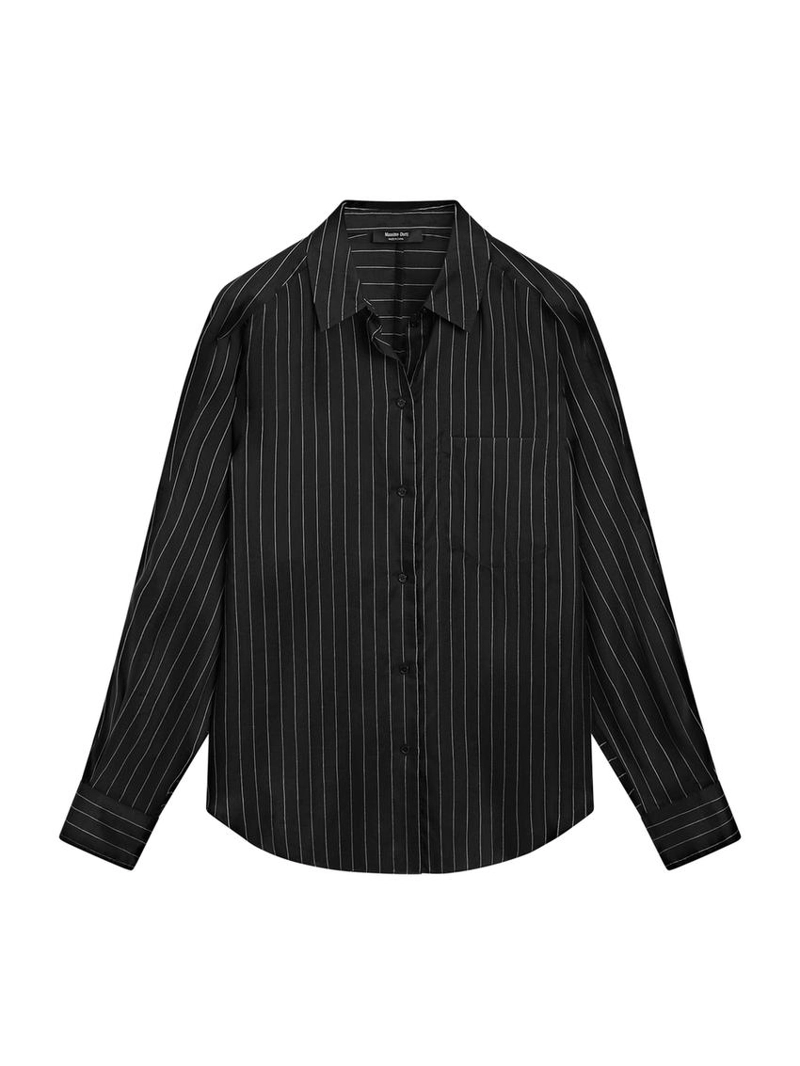 Рубашка в полоску из текучей ткани - studio