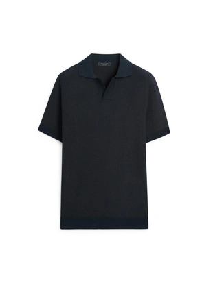 Поло из вязаного трикотажа 100% хлопка- Заказать в России