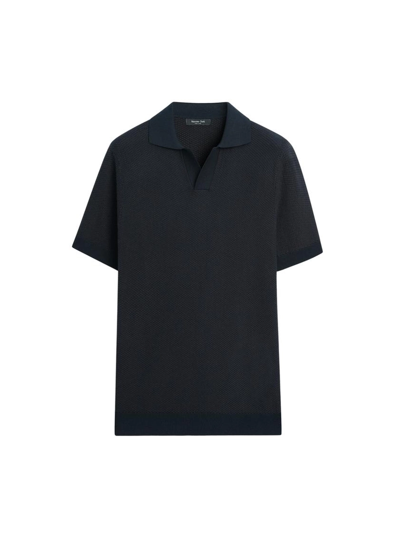 Поло из вязаного трикотажа 100% хлопка