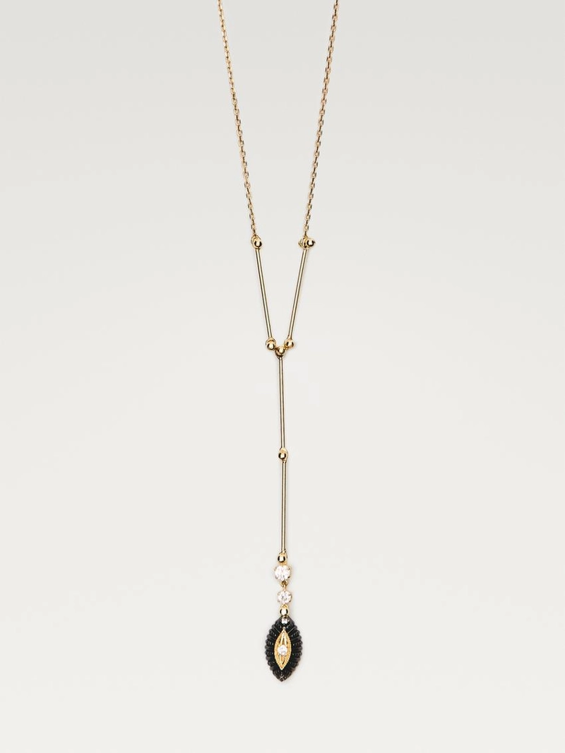 Цепочка с блестящими стразами