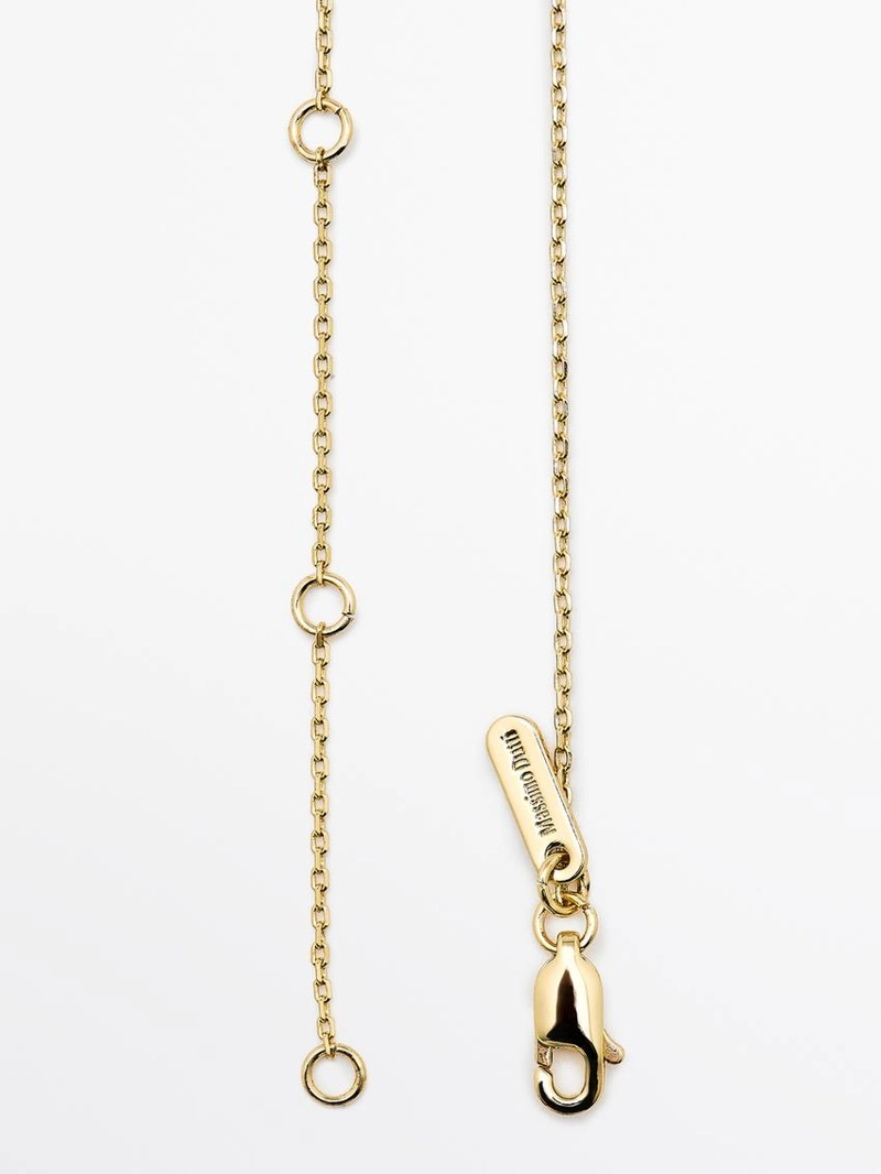 Цепочка с блестящими стразами