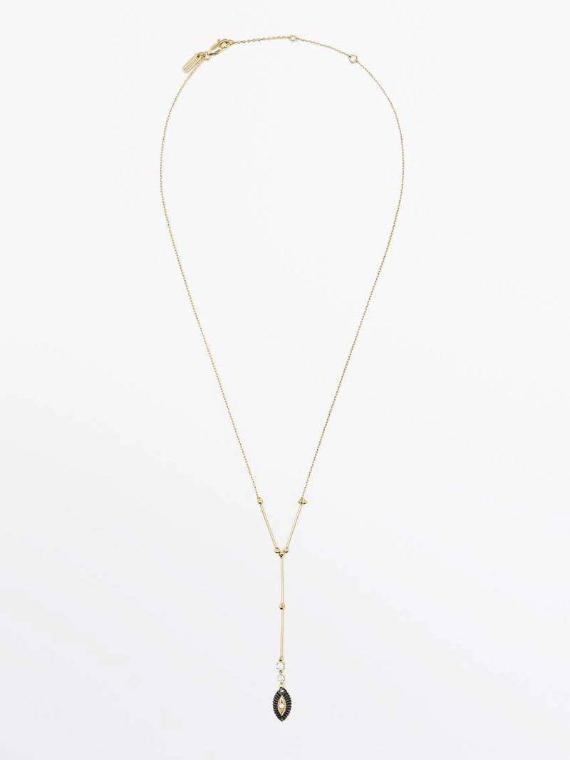 Цепочка с блестящими стразами