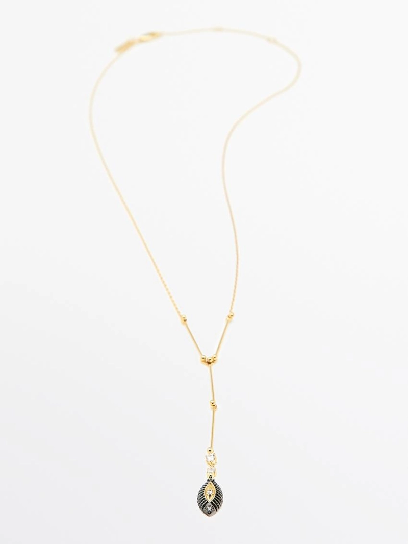 Цепочка с блестящими стразами