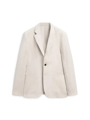 Пиджак из льна с карманами- Заказать в России