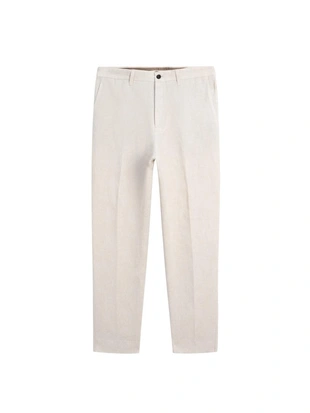 Брюки костюмные из льна- Заказать в России