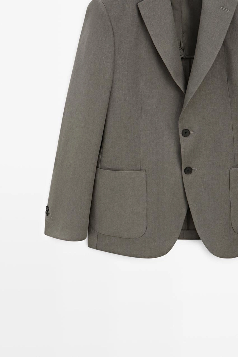 Пиджак из льна