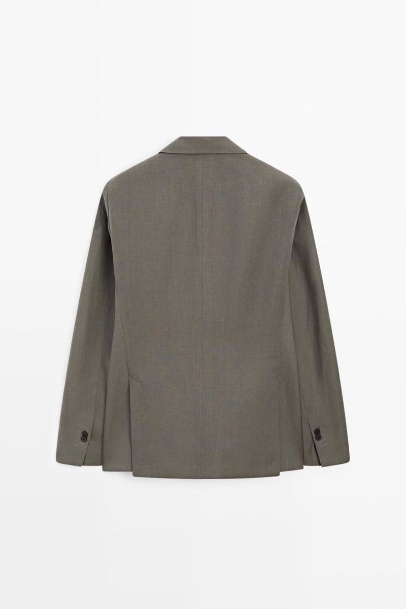 Пиджак из льна