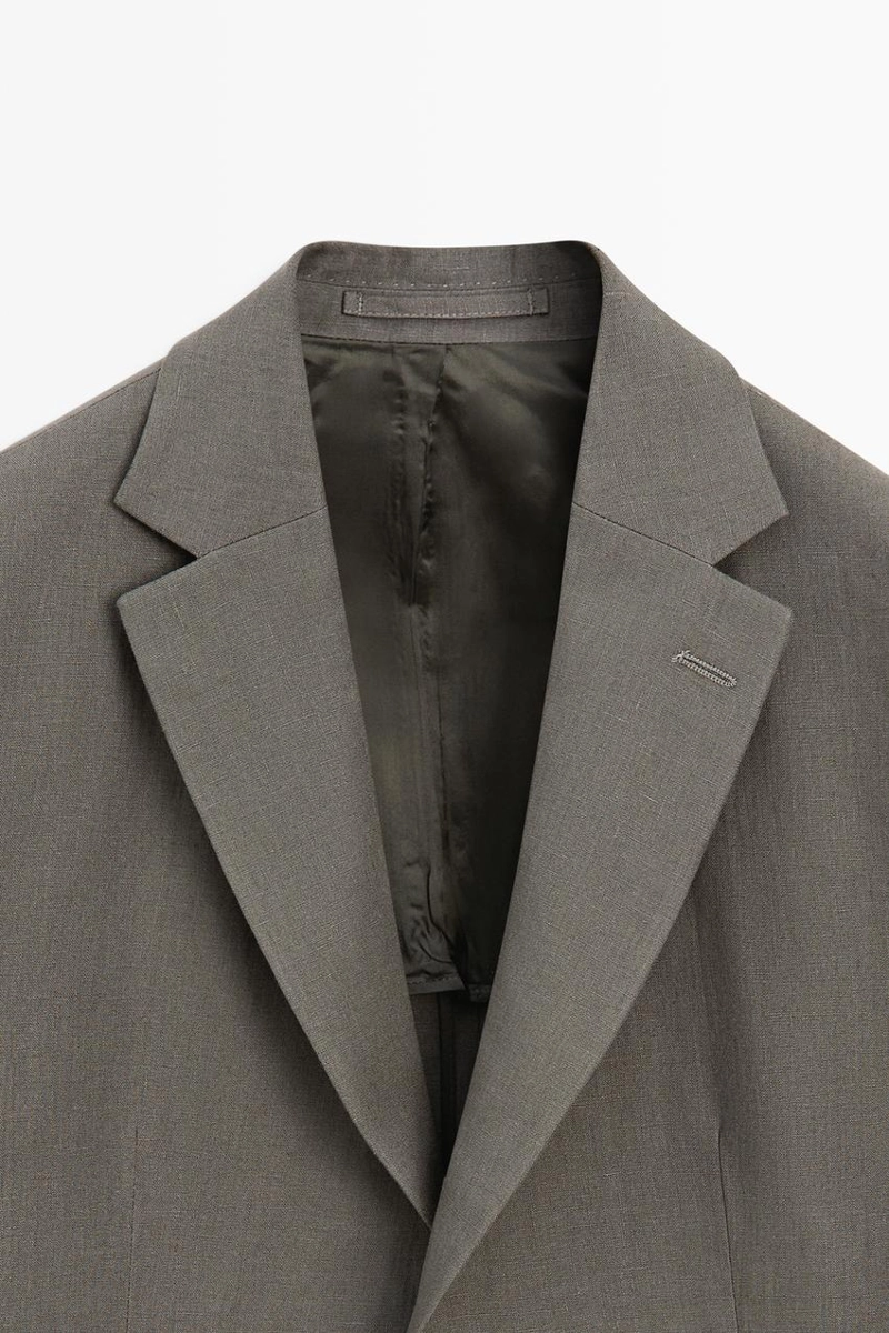 Пиджак из льна