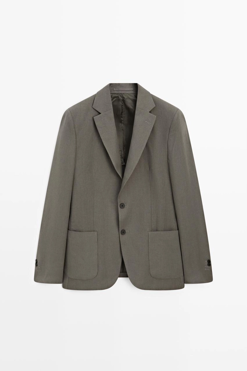 Пиджак из льна