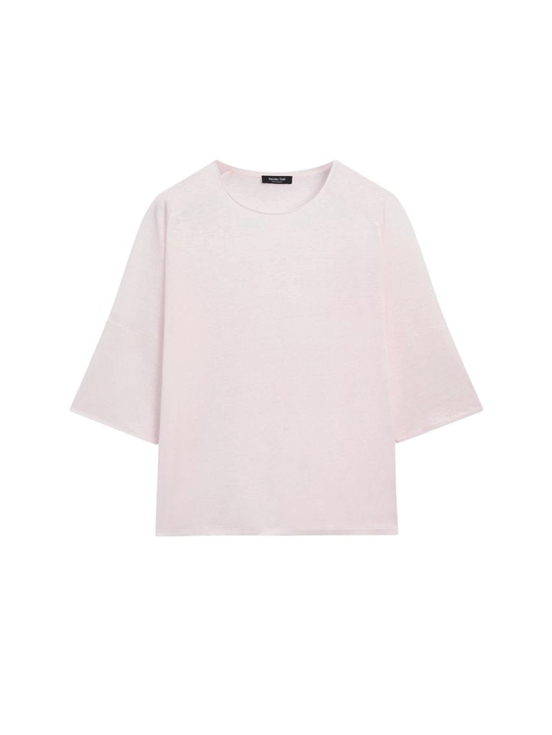 Футболка из льняной смеси