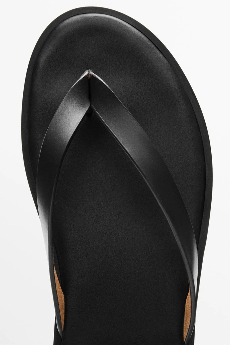 Сандалии из нубука с разделителем для пальцев ног - limited edition