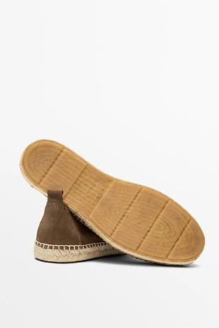 Эспадрильи из кожи с мокасинами- Заказать в России