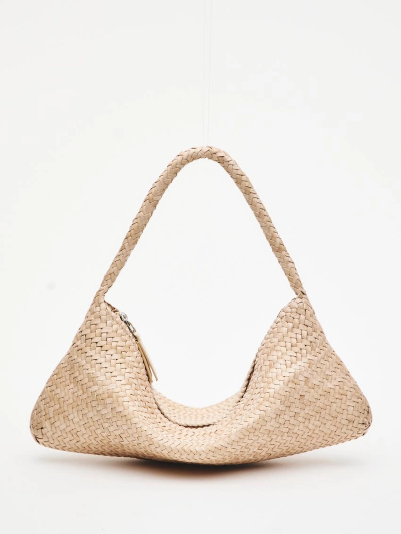 Сумка из плетеной кожи неплафированной кожи