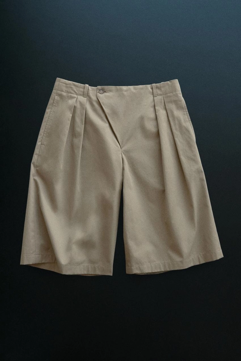 Бермуды с перекрестной застежкой - studio