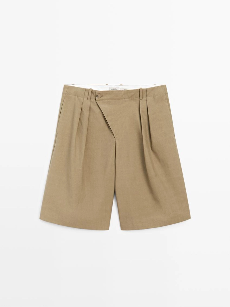 Бермуды с перекрестной застежкой - studio
