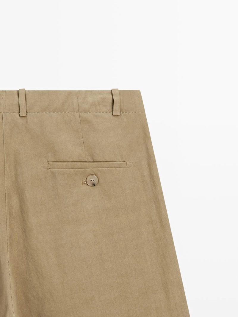 Бермуды с перекрестной застежкой - studio