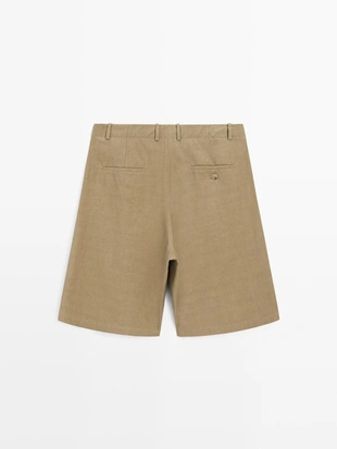 Бермуды с перекрестной застежкой - studio- Заказать в России