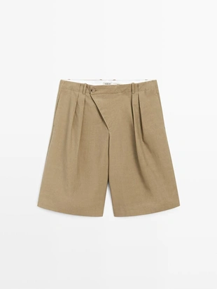 Бермуды с перекрестной застежкой - studio- Заказать в России