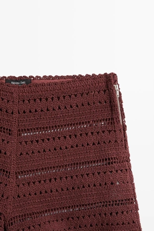 Шорты крючком из хлопка- Заказать в России