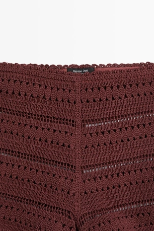 Шорты крючком из хлопка- Заказать в России