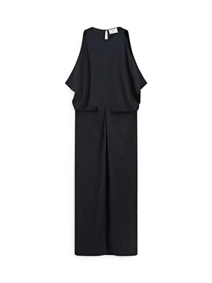 Платье миди со складками- Заказать в России