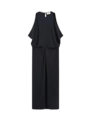 Платье миди со складками- Заказать в России