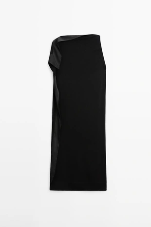 Асимметричное платье с оборками - studio- Заказать в России