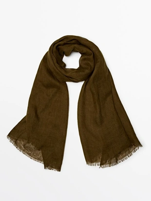 Шарф из 100% льна- Заказать в России