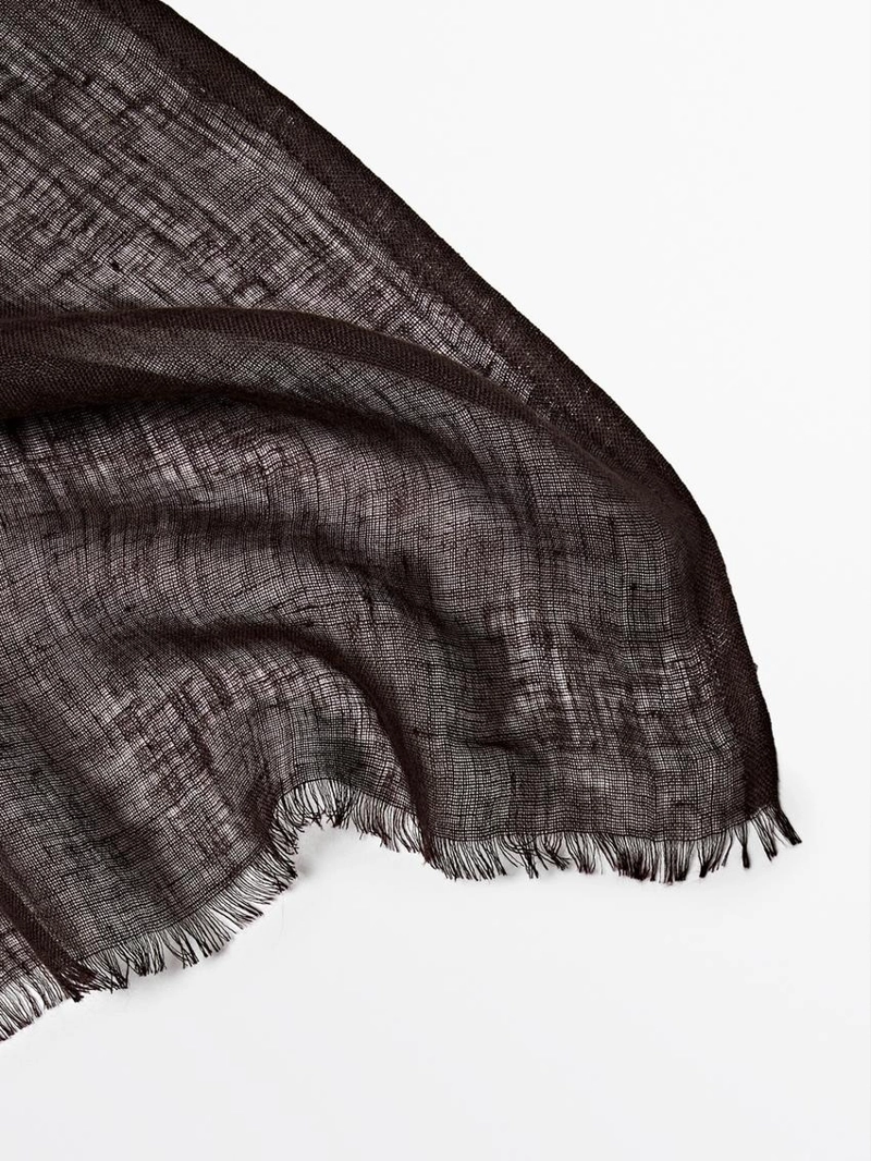 Шарф из 100% льна