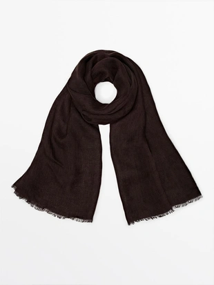 Шарф из 100% льна- Заказать в России