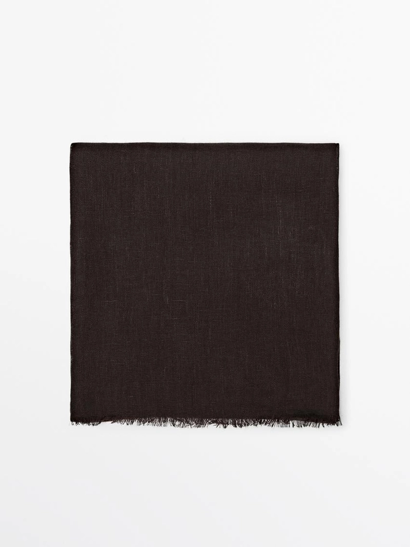 Шарф из 100% льна