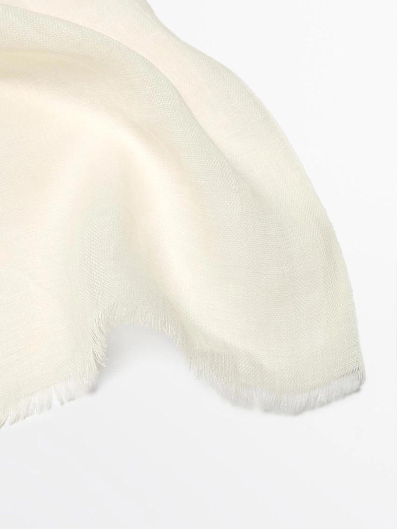 Шарф из 100% льна