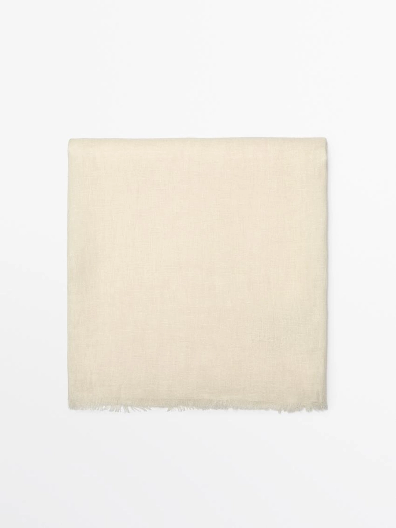 Шарф из 100% льна