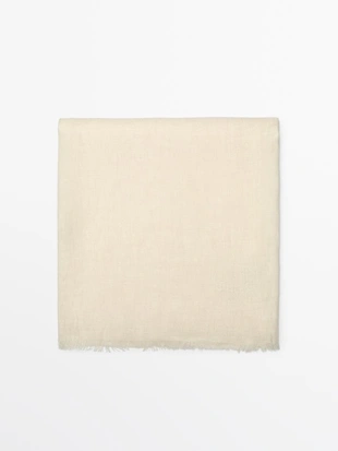 Шарф из 100% льна- Заказать в России