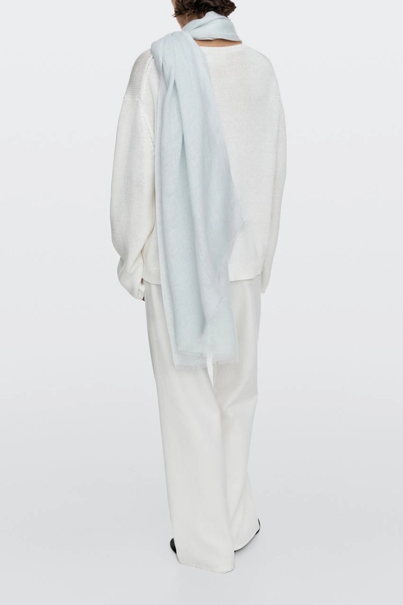 Шарф из 100% льна