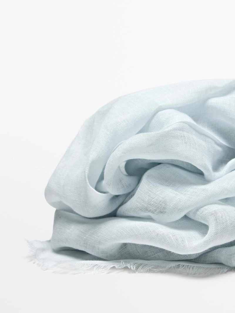 Шарф из 100% льна