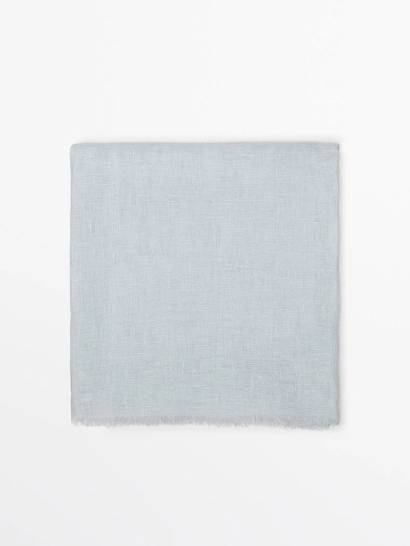 Шарф из 100% льна