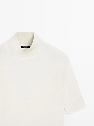 Свитер из шелково-шерстяной смеси с деталями на спине - studio- Заказать в России