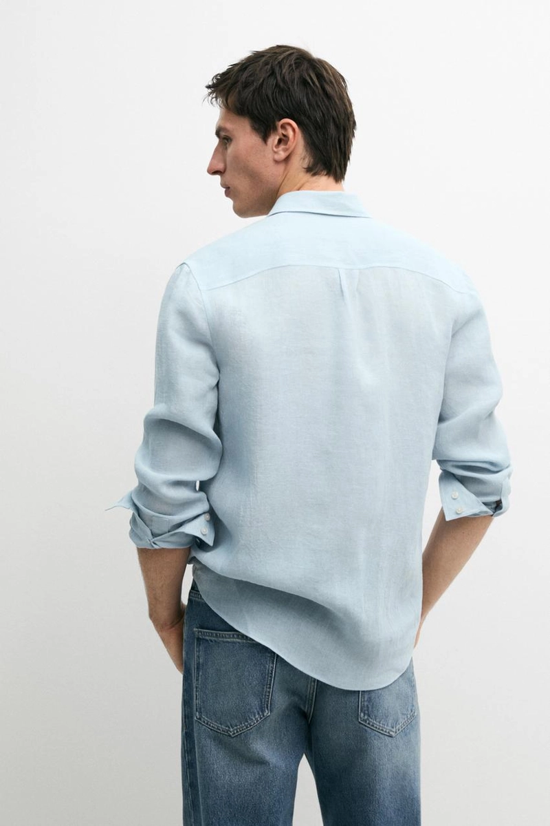Рубашка из 100% льна