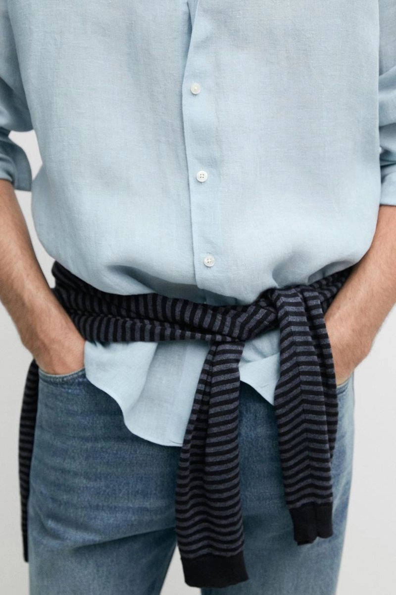 Рубашка из 100% льна