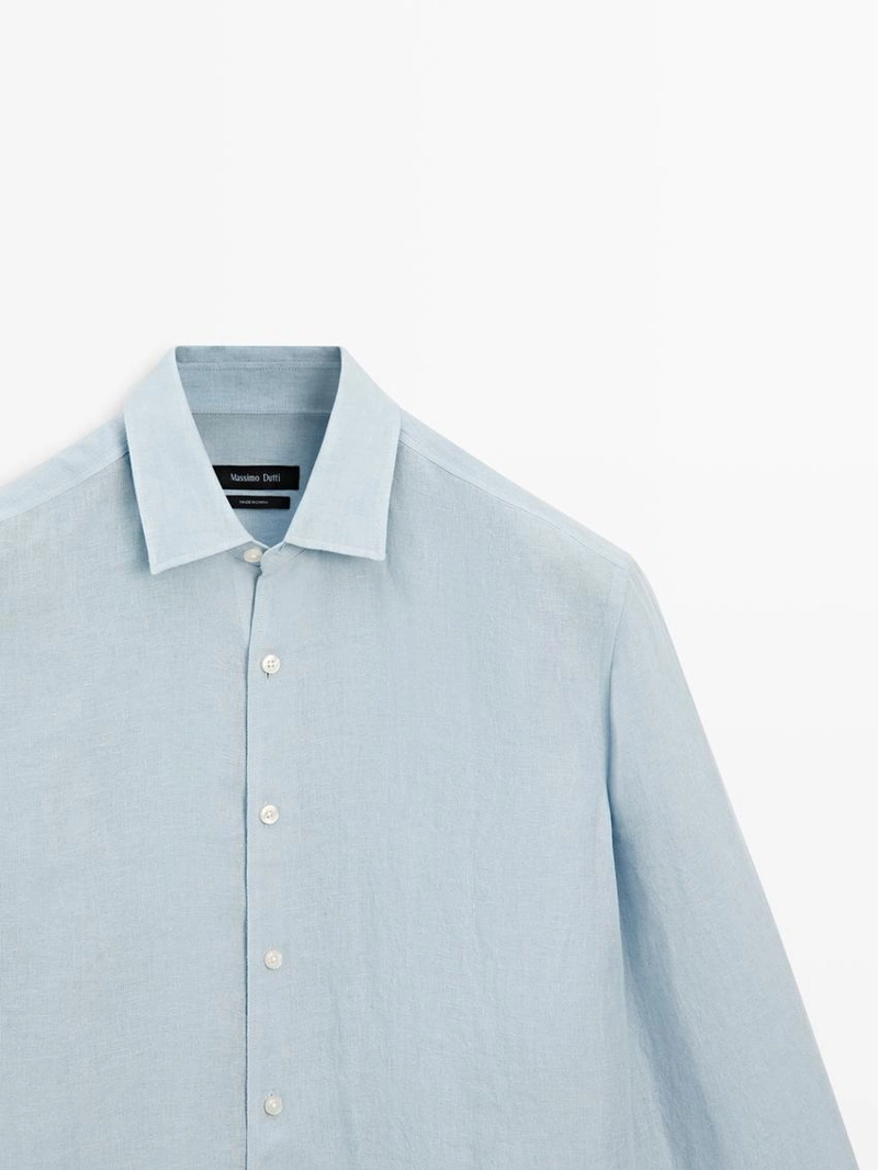 Рубашка из 100% льна