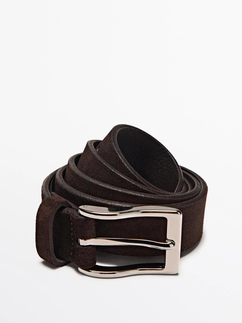 Кожанный ремень из мягкой натуральной кожи